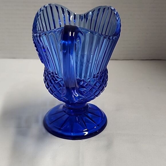 Avon vintage cobalt blue Mt. Vernon George Washington small pitcher/creamer - Picture 2 of 9